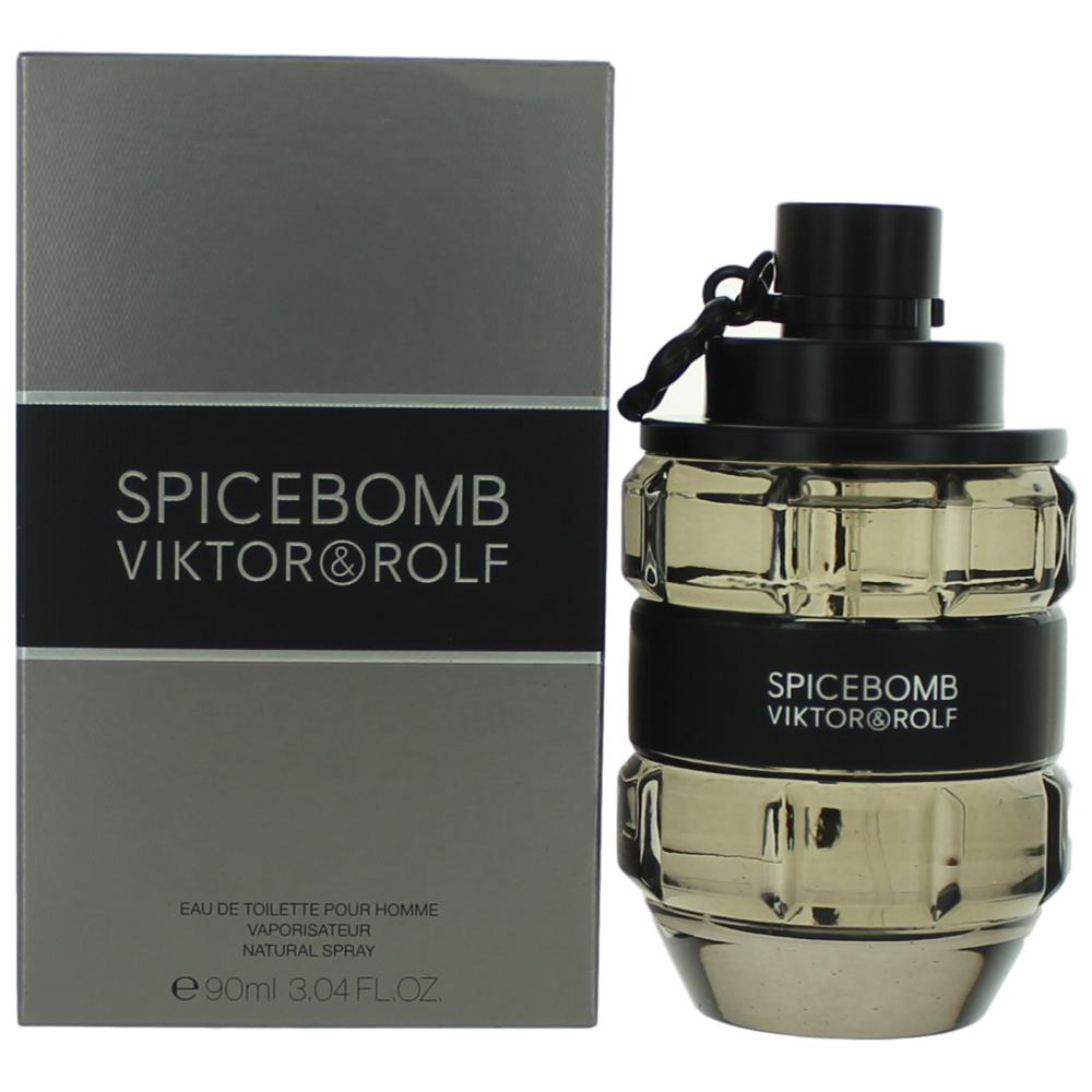 Bottle of Spicebomb by Viktor & Rolf, 3 oz Eau De Toilette Spray for Men
